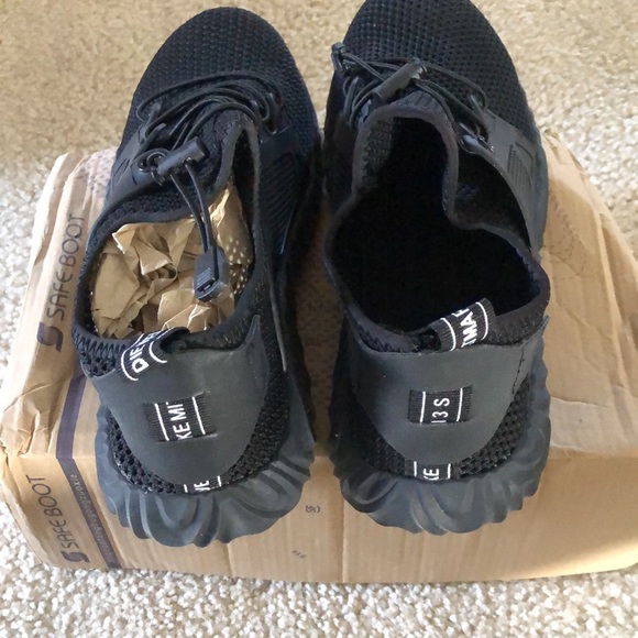 Safe Boot black shoe -toe steel - Picture 2 of 2